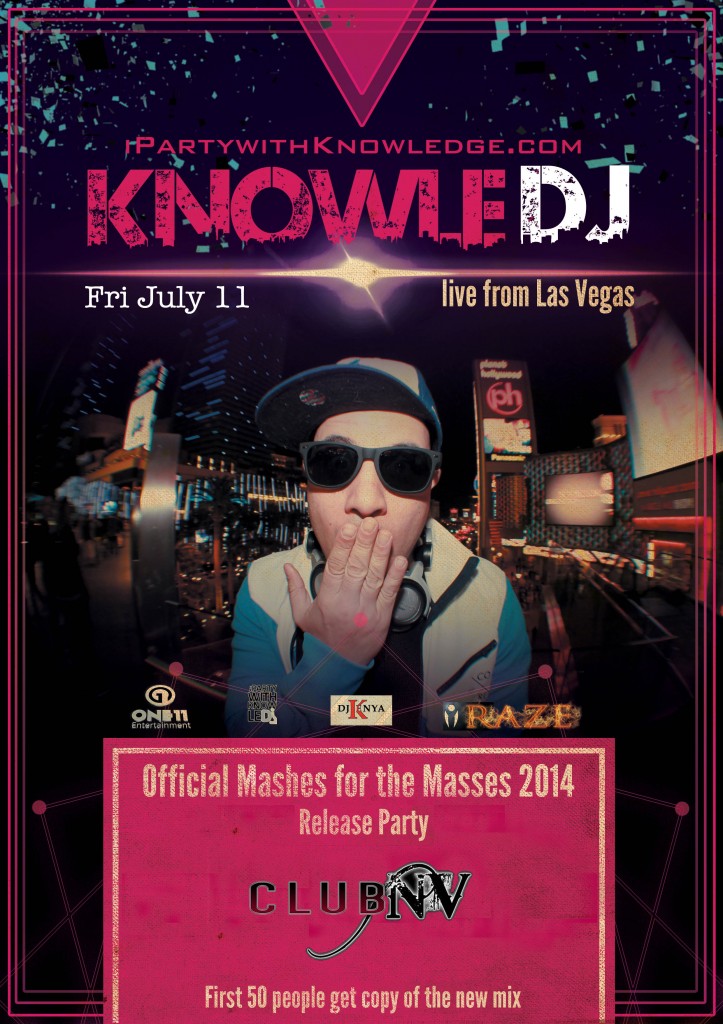 KnowleDJ Club NV poster